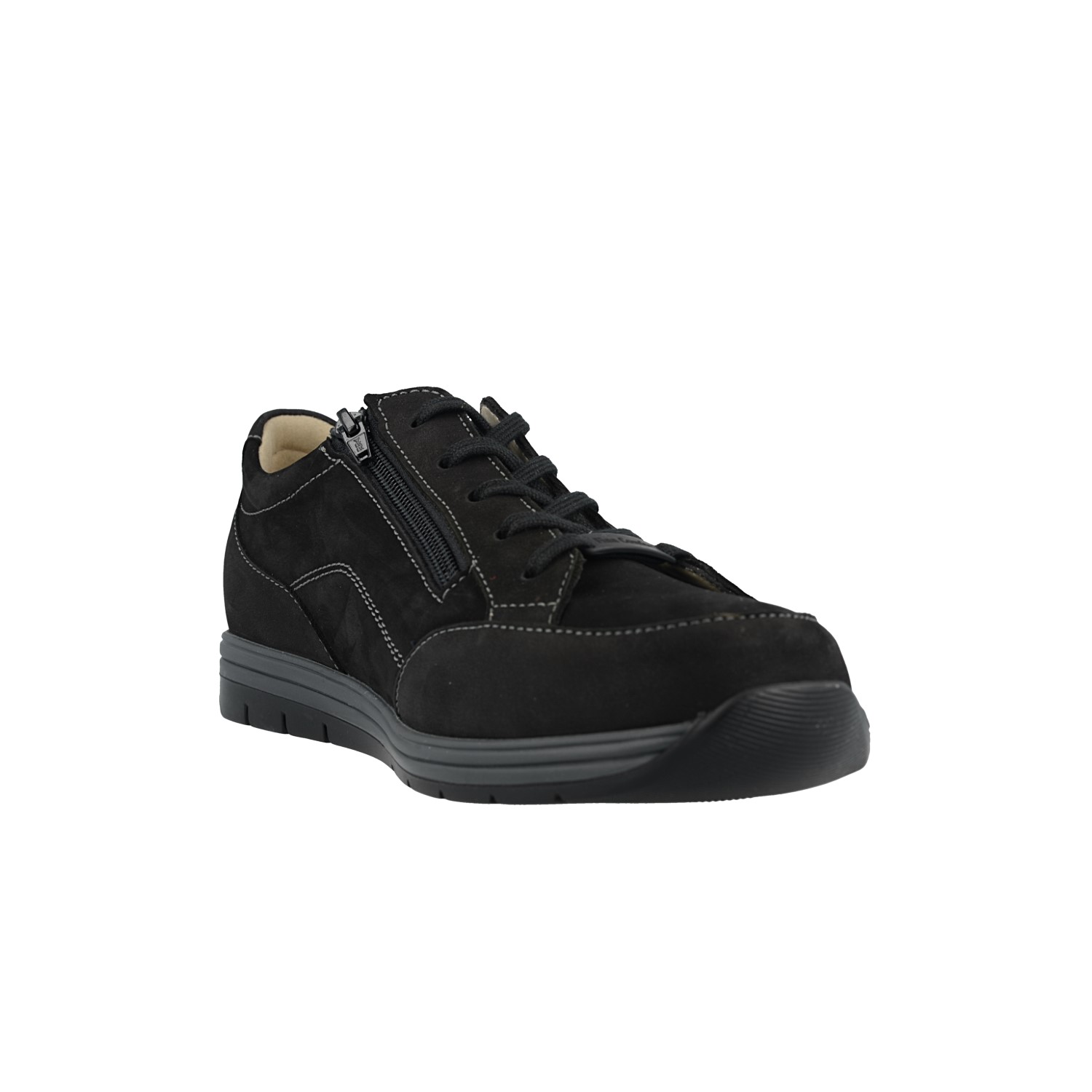 Finn Comfort Osorno - Scarpe Basse Con Lacci Uomo, Pelle Marrone, Plantare Sostituibile - 4